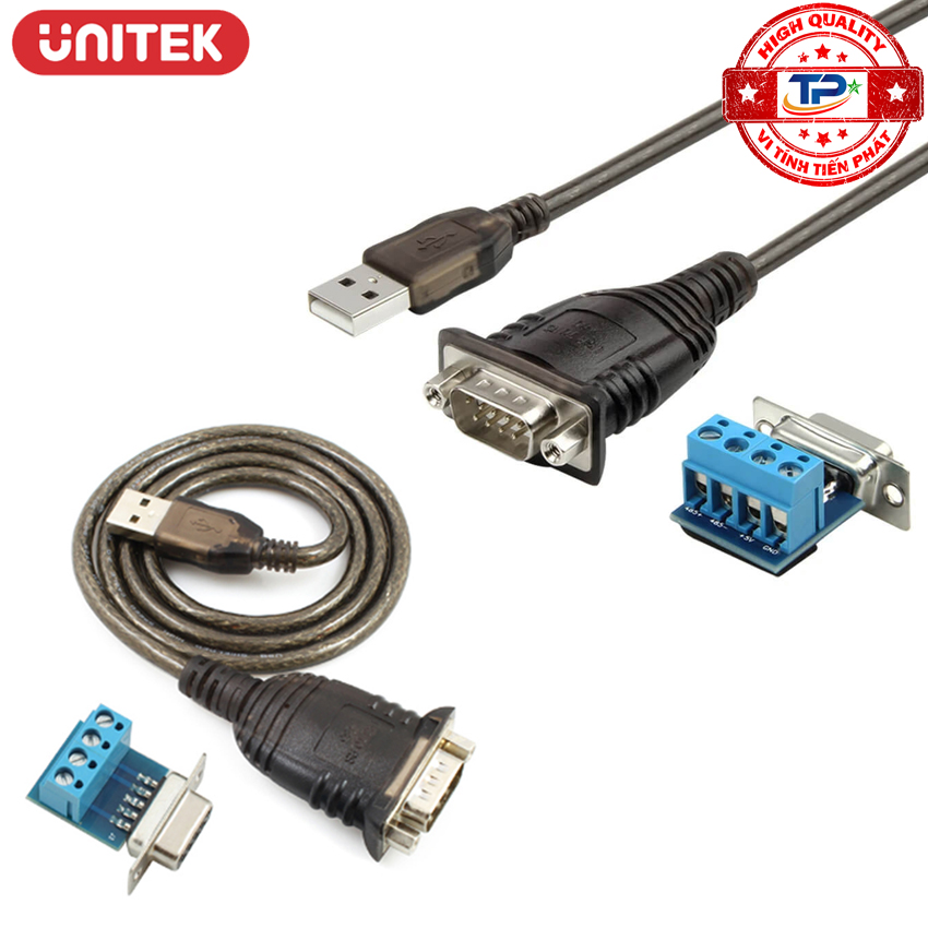 Cáp chuyển USB sang COM 9 RS485 hiệu Unitek Y-1081 RS-485