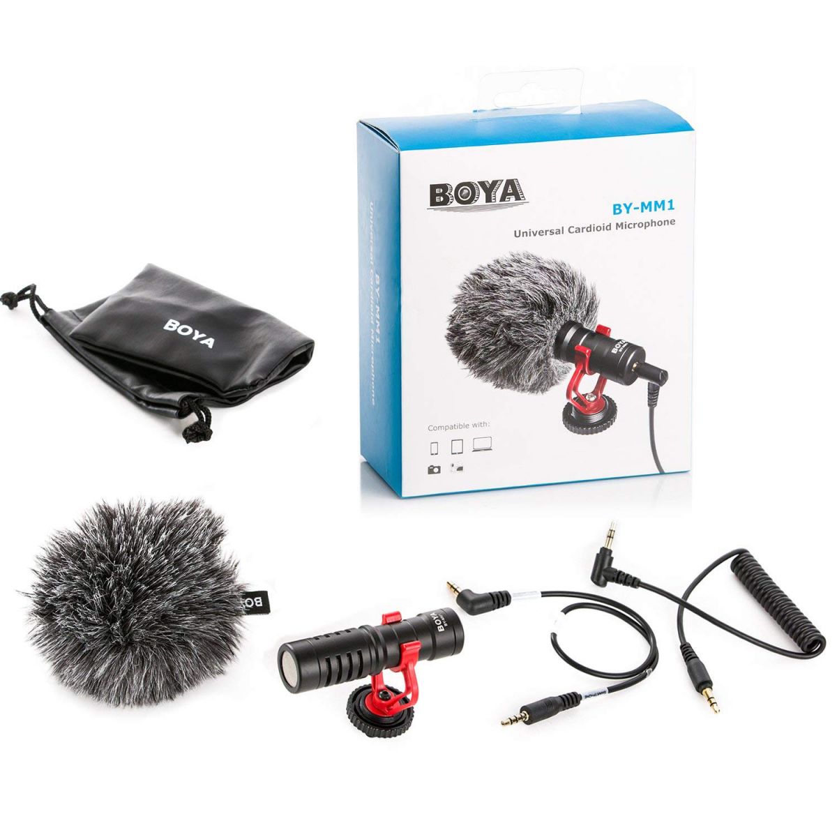 Micro ghi âm cài áo , micro thu âm cài áo boya mm1 , micro đa năng cardioid cho máy ảnh , máy quay , điện thoại , dslr , mic được thiết kế với mọi loại smartphone , máy tính bảng , máy ghi âm , máy quay , máy ảnh, pc ,laptop.