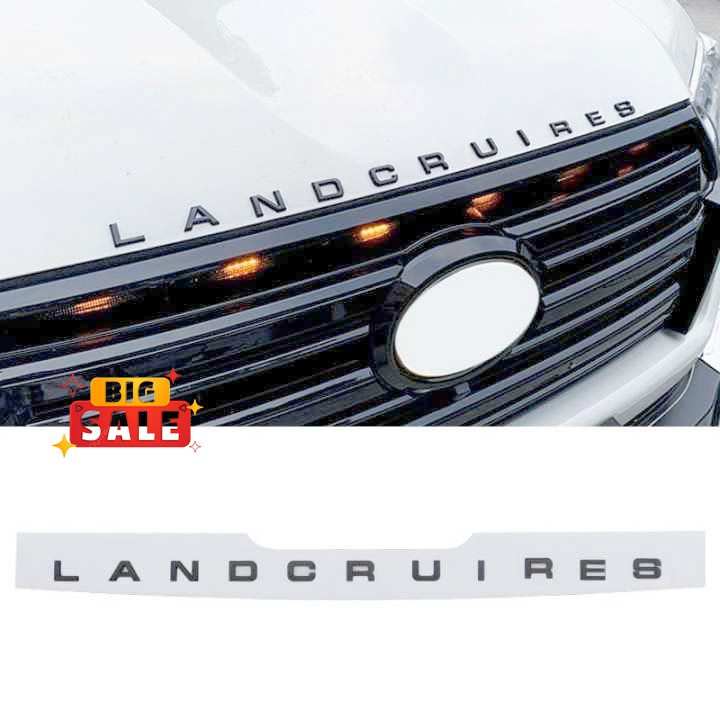 Chữ Nổi Land Cruiser Dán Viền Nắp Capo Toyota Land Cruiser FJ 2026 - Land Cruiser FJ