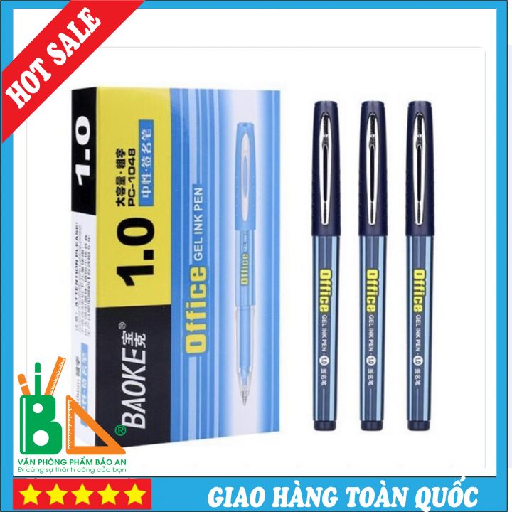 Bút nước Office Baoke 1.0 - Viết Êm Trơn,Màu Mực Đẹp, Nhanh Khô, Lâu Phai