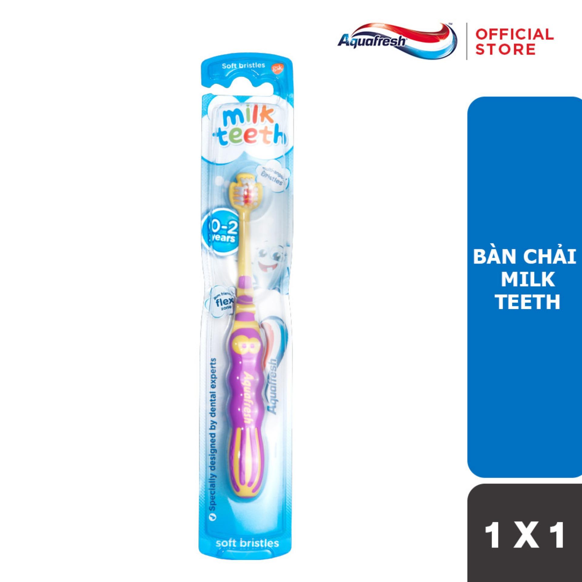 Bàn chải đánh răng Aquafresh Kid Milk Teeth (0-2T)