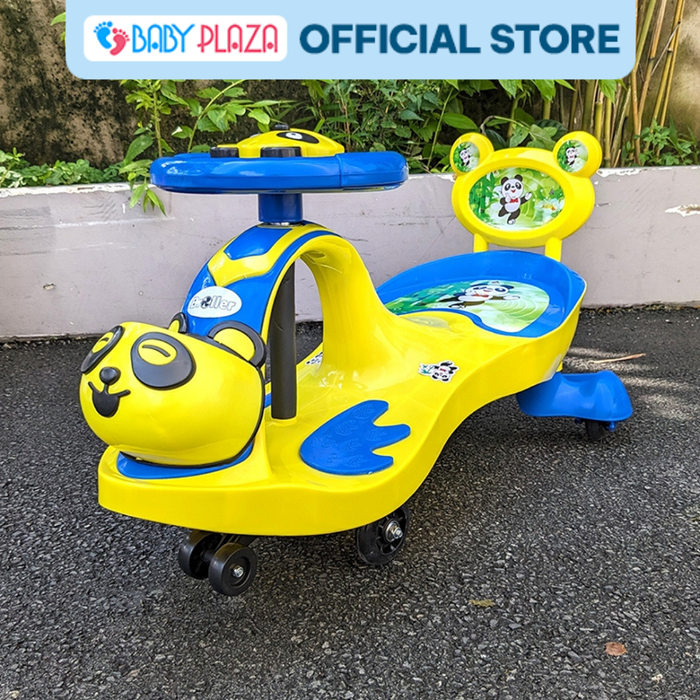 Xe lắc tay cho bé có nhạc baby plaza hzl-288