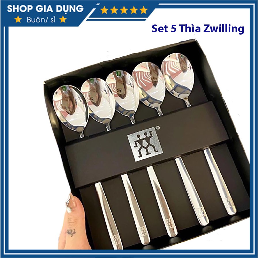 Set 5 món thìa – ino cao cấp - phong cách Âu
