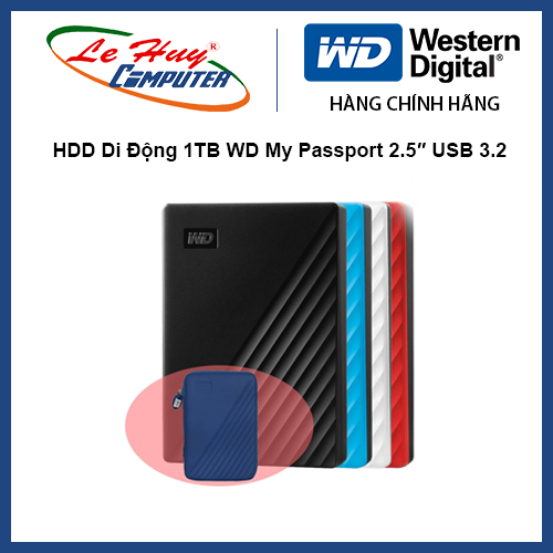Ổ cứng di động HDD Western Digital My Passport 1TB