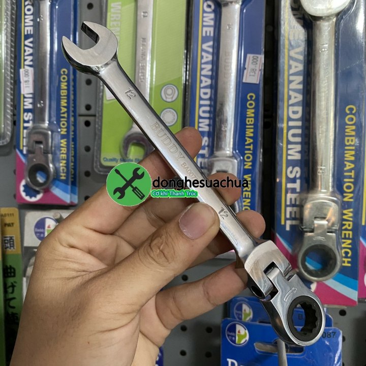 Cờ lê tự động gật gù 12mm buddy ba0072