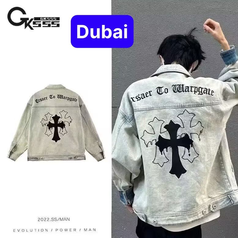 ÁO KHOÁC JEAN CHẤT BÒ NAM NỮ UNISEX THẬP GIÁ ĐEN PHONG CÁCH CAO CẤP MỚI - DUBAI FASHION