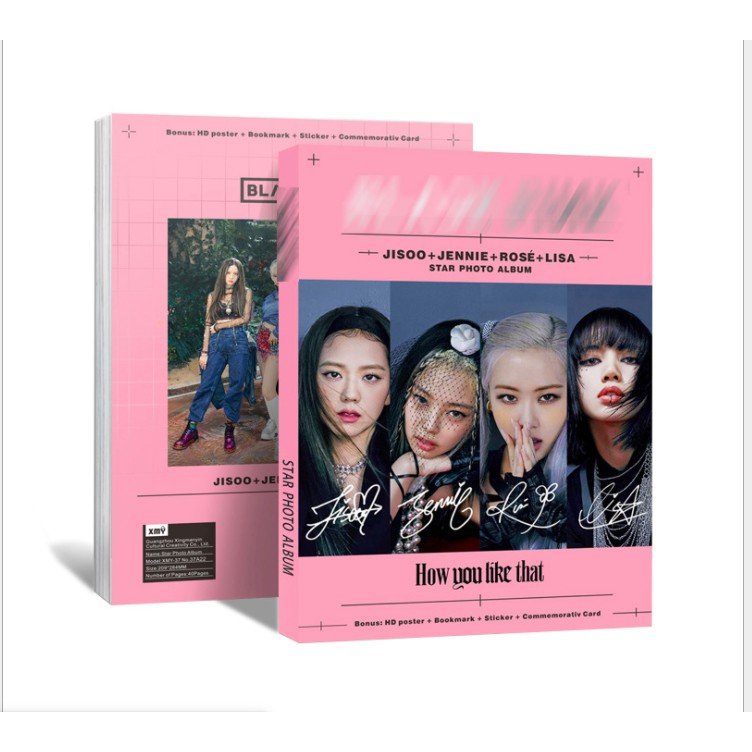Photobook Blackpink - tặng 1postcard + sticker BP