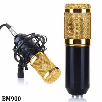 Mic thu âm, Micro thu âm chuyên nghiệp, jack 3.5mm dùng cho sound card chuyên thu âm, hoặc laptop, PC chat Voice