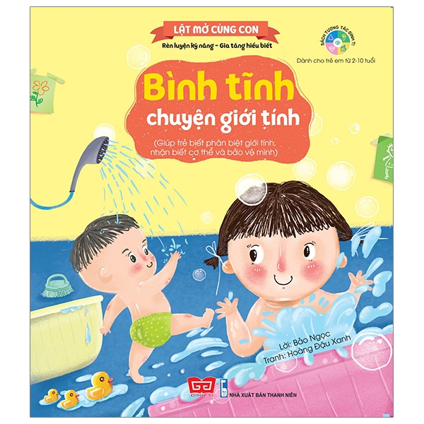 Fahasa - lật mở cùng con - bình tĩnh chuyện giới tính