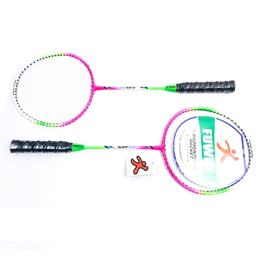 Bộ 2 vợt cầu lông cao cấp fuwin 6975