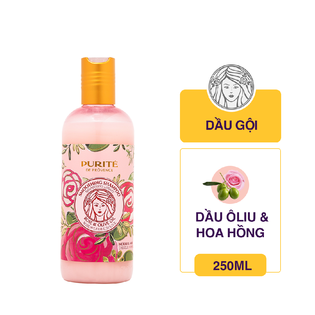 Dầu Gội Purité Hoa Hồng & Ôliu 250ml
