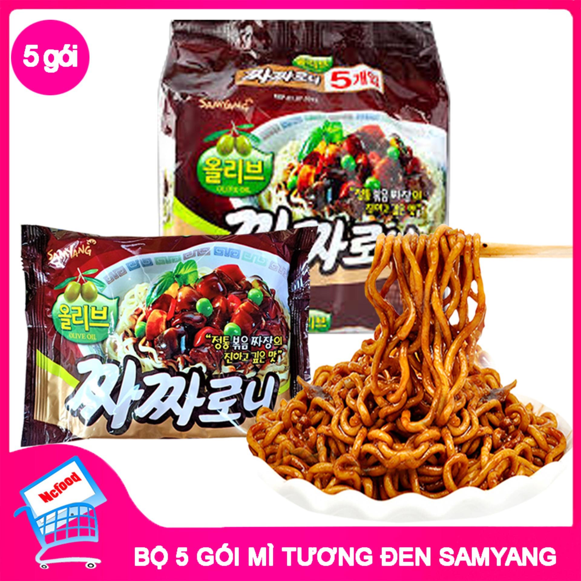 Mì tương đen hàn quốc samyang 200gr
