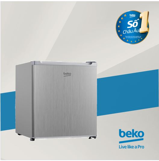 Tủ lạnh Beko mini RS4020S - Model mới 2020 - 40L - Sản phẩm tiết kiệm điện 5 sao -Hàng chính hãng bảo hành 2 năm