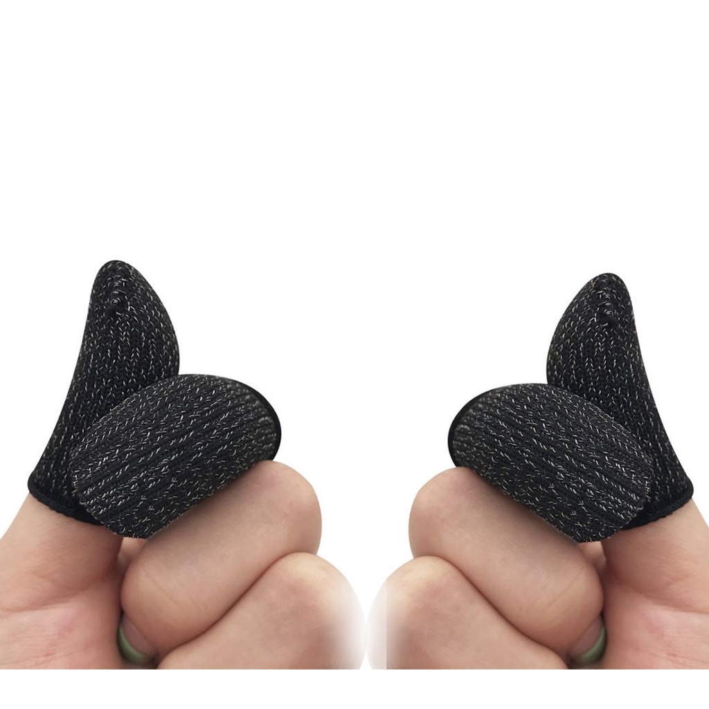 Bộ 2 Bao Ngón Tay Cái Điều Khiển Chơi Game Pubg - LQ Vải Nylon Chống Thấm Mồ Hôi Thoáng Khí