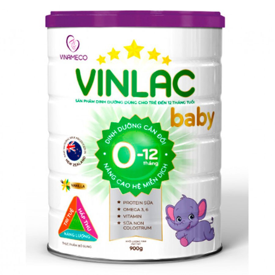 Sữa bột vinlac baby 900g
