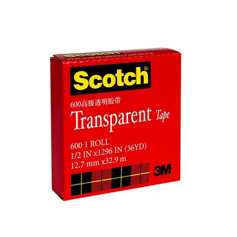Băng keo 3m scotch 600 thử mực, thử sơn 1/2 in