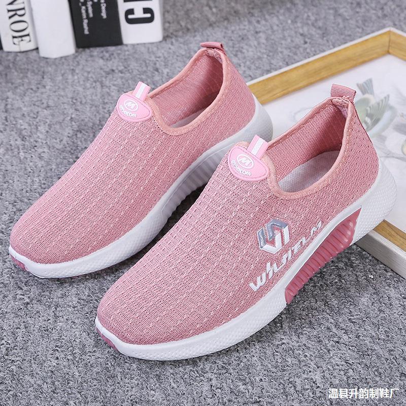 Giày lười slipon, giày sneaker nữ, giày đi bộ, giày thể thao nữ, giày thể thao trung niên nữ, giày cho mẹ Giày lười vải nữ đi bộ