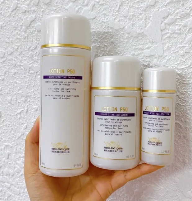 [Lotion P50 BR] Nước Cân Bằng Và Tái Tạo Dành Cho Da Sừng Hóa tăng tuyến dầu mạnh Lotion P50 Biologique Recherche