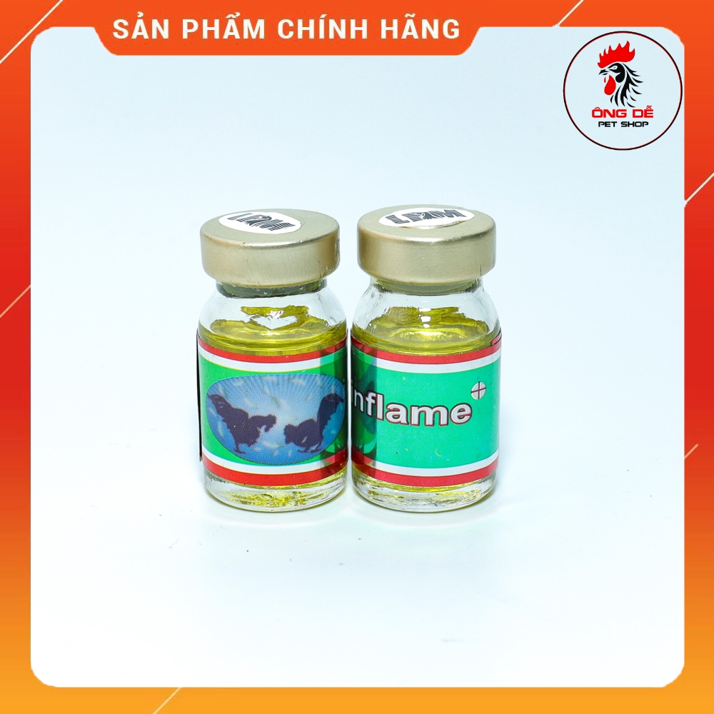 Tri tang thái inflam cho gà đá chim cảnh lọ 5cc