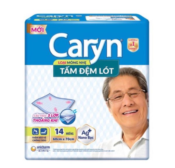 Tấm đệm lót Caryn loại mỏng nhẹ 14 miếng