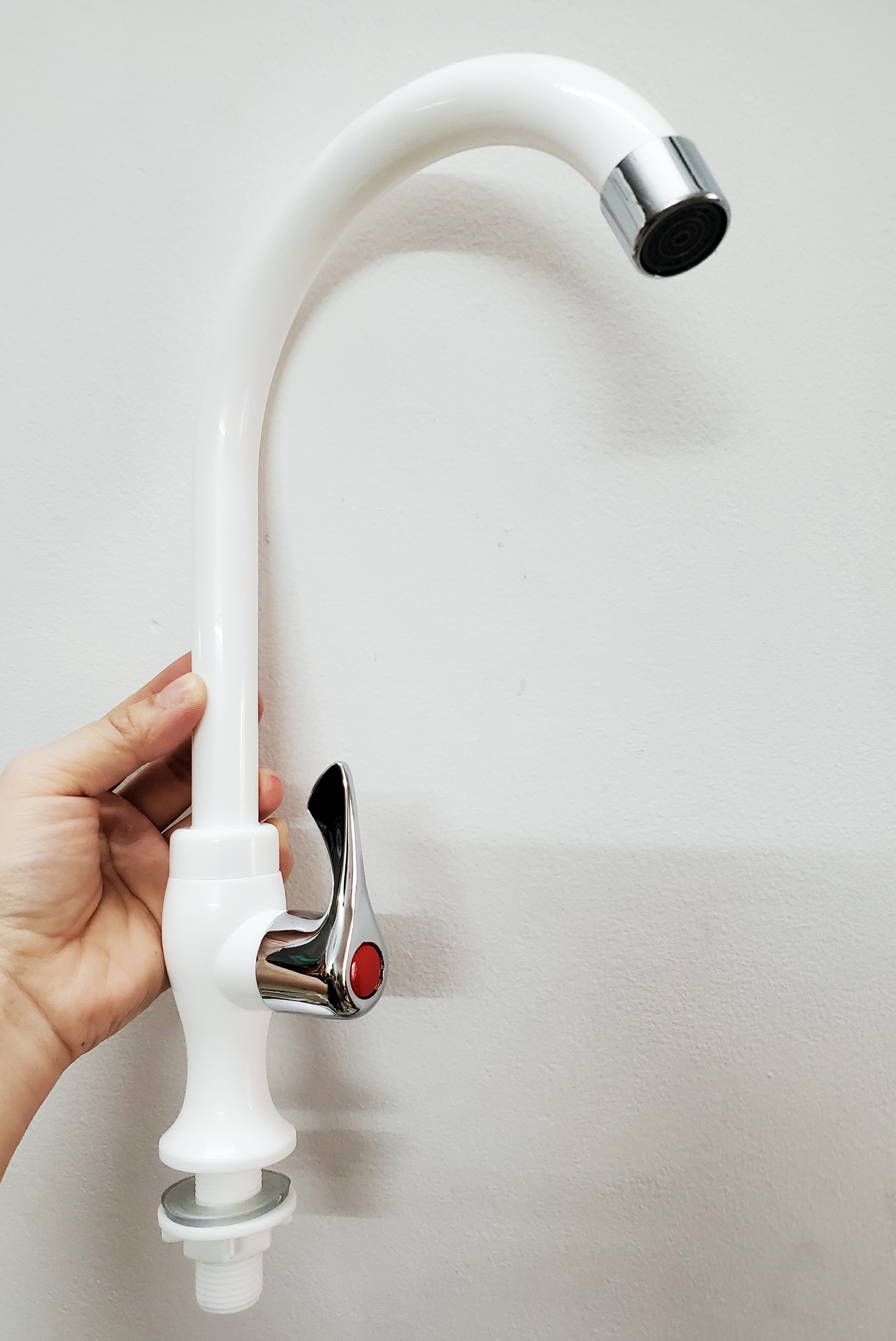 [HCM][ GIÁ HỦY DIỆT ] Vòi rửa chén bát nhựa trắng cho mọi nhà