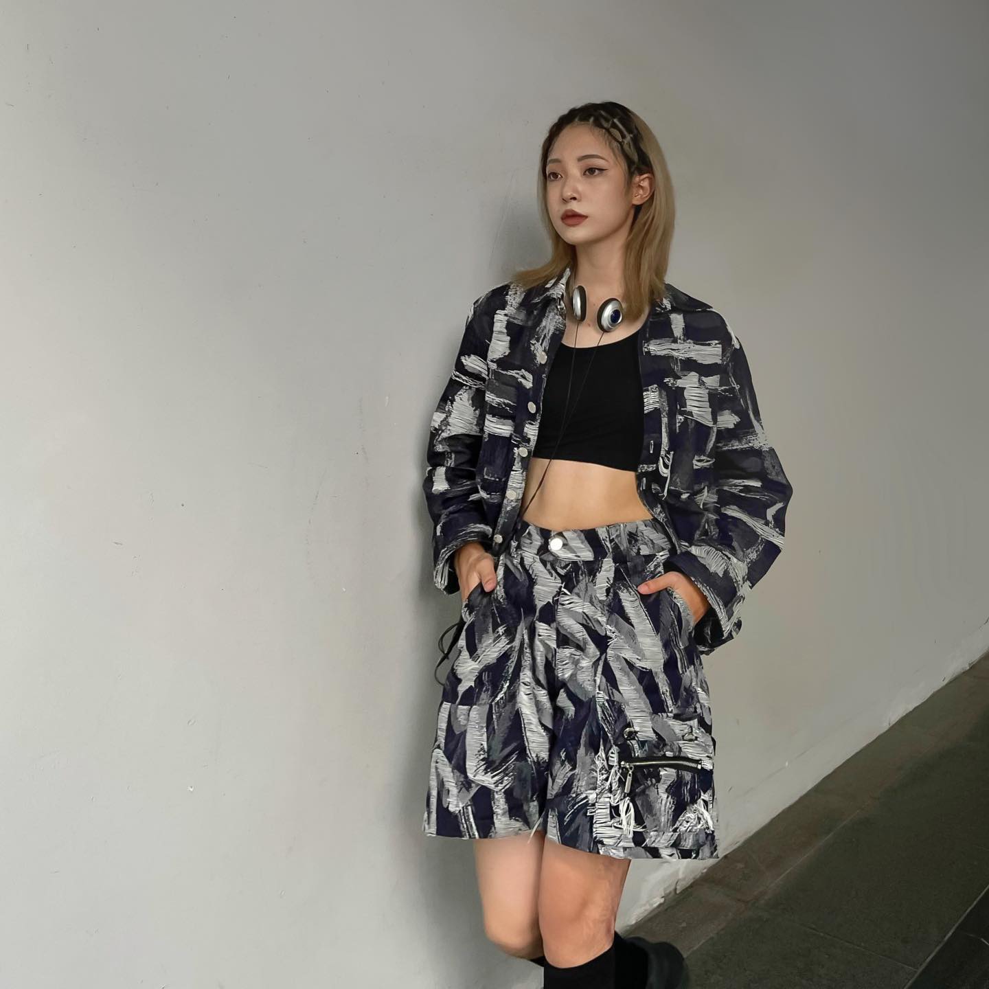 Set áo drought và quần shorts unisex ohnil