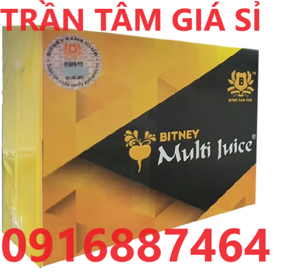 Multi Juice 10 Gói Của Malaysia Cân Bằng Chức Năng Nam Nữ