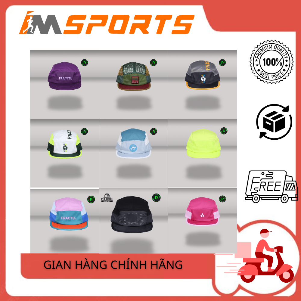 Mũ chạy bộ fractel running cap - m-series