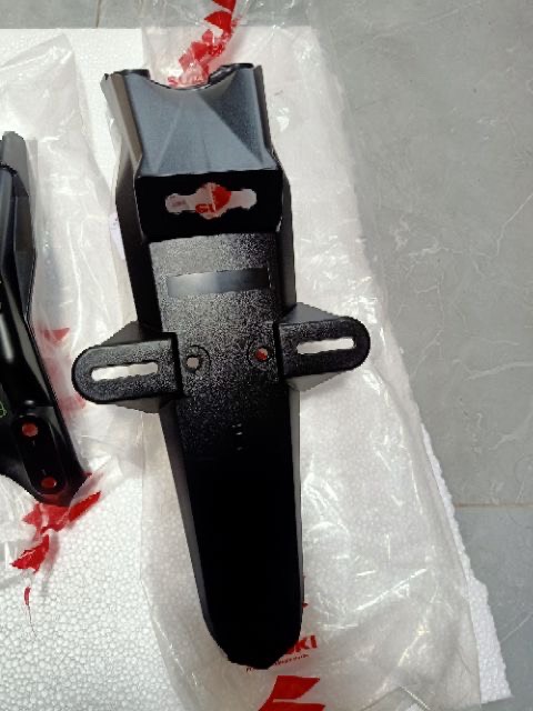 Dè gắn biển số và dè lẻ lắp Satria fi Raider fi hàng nhập khẩu Suzuki Indonesia - Lâm Lộc