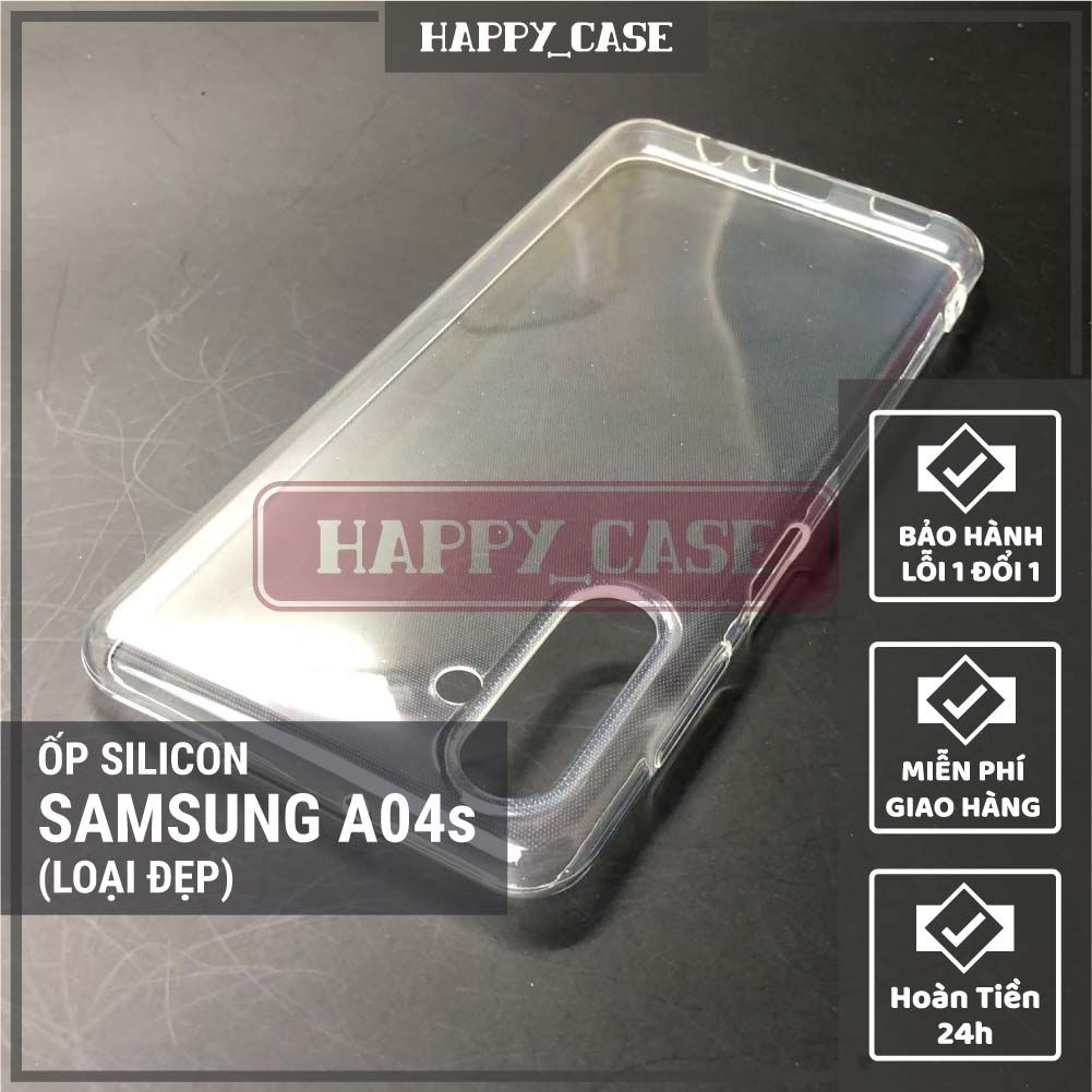 Ốp Điện Thoại Samsung A04s Thin Transparent Silicon