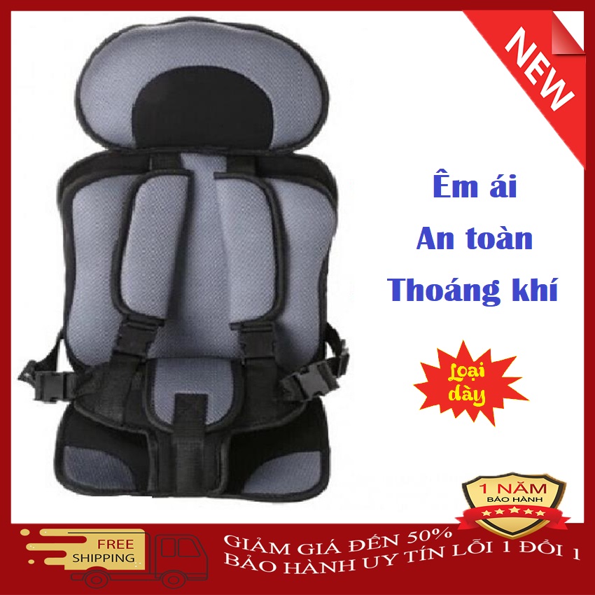 Ghế Ngồi An Toàn Trên Ô Tô Cho Bé  - Chất Liệu Polyester Thoáng Khí, Đai Thắt An Toàn Cho Bé - Ghế Trẻ Em Trên Xe Ô Tô, Ghe Tre Em Tren Xe Oto, Đai Ghế Ô Tô Cho Bé - BIGSALE 50% - BANGGOOD