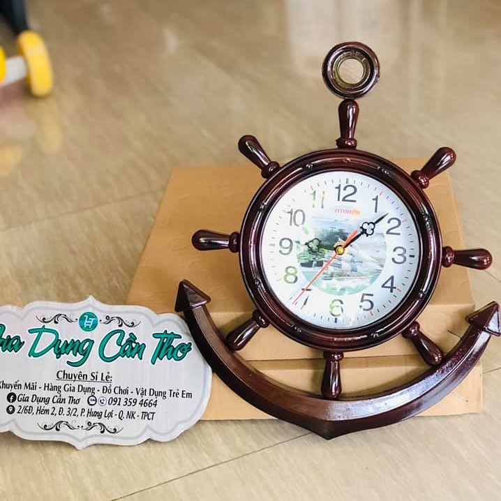 Đồng hồ treo tường mỏ neo