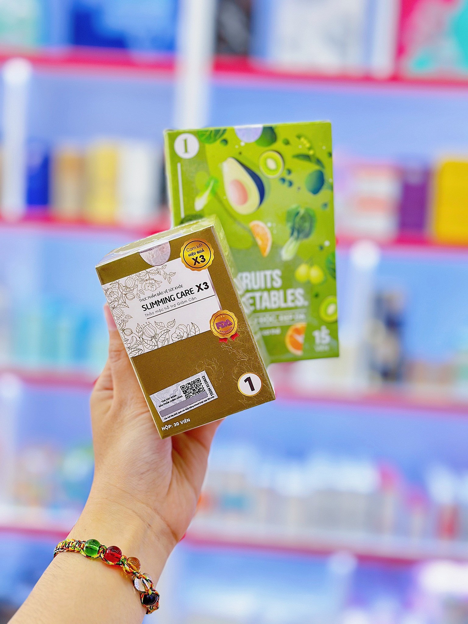Viên thảo mộc giảm cân slimming care x3 thế hệ mới