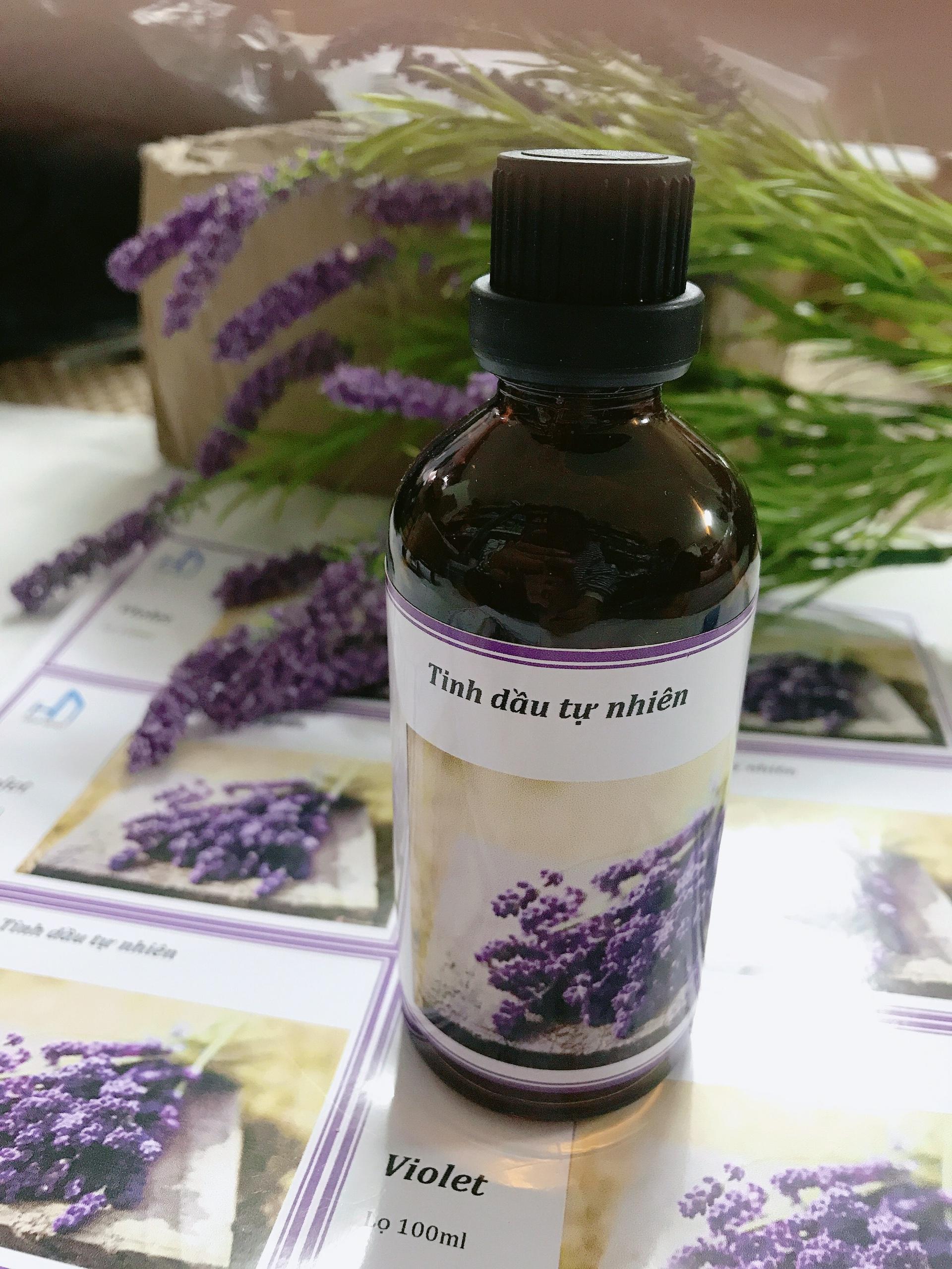 Tinh dầu tự nhiên hương hoa Violet lọ 100ml cao cấp