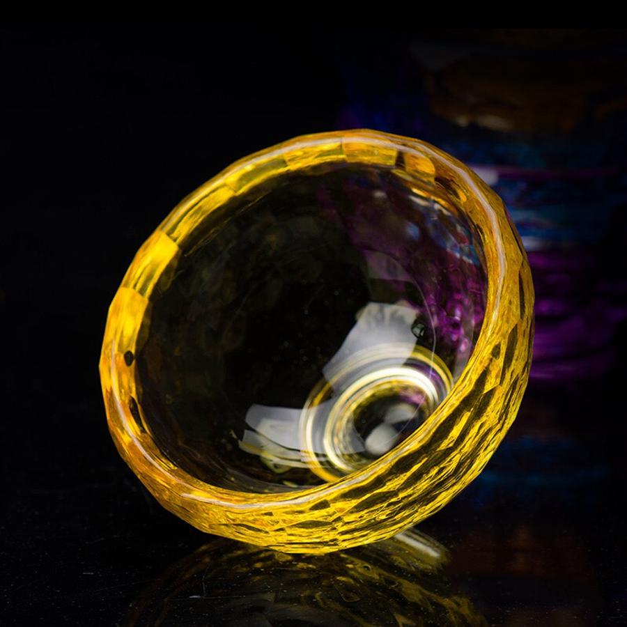 Chén cúng thủy tinh 7 màu 8cm