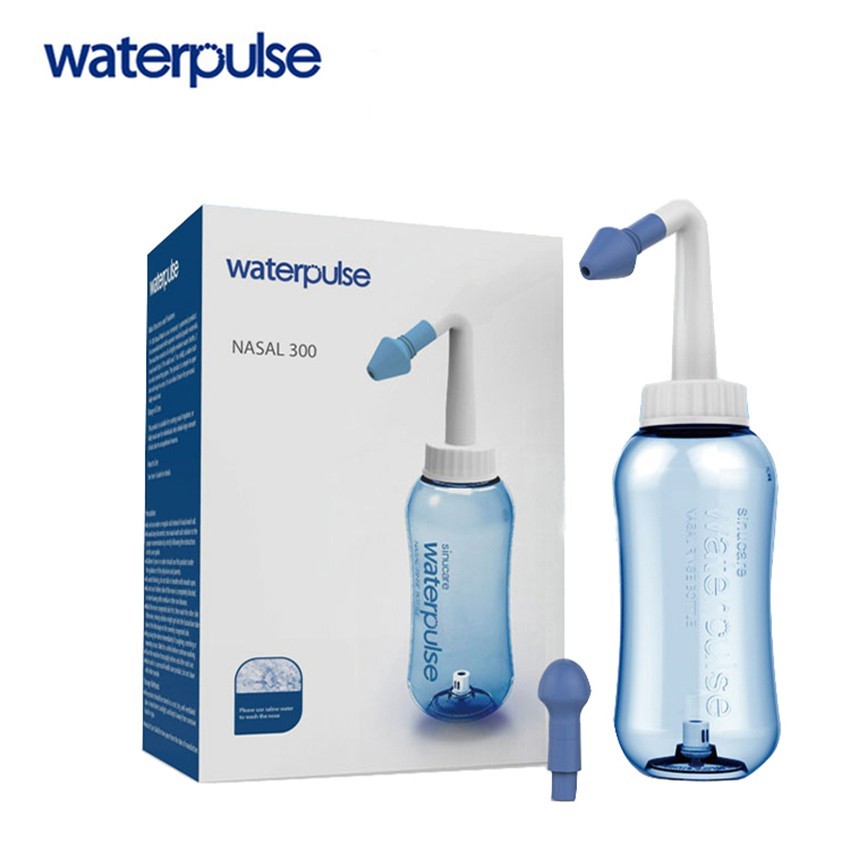 Bình rửa mũi Waterpulse cho bé có van điều chỉnh [Full box]