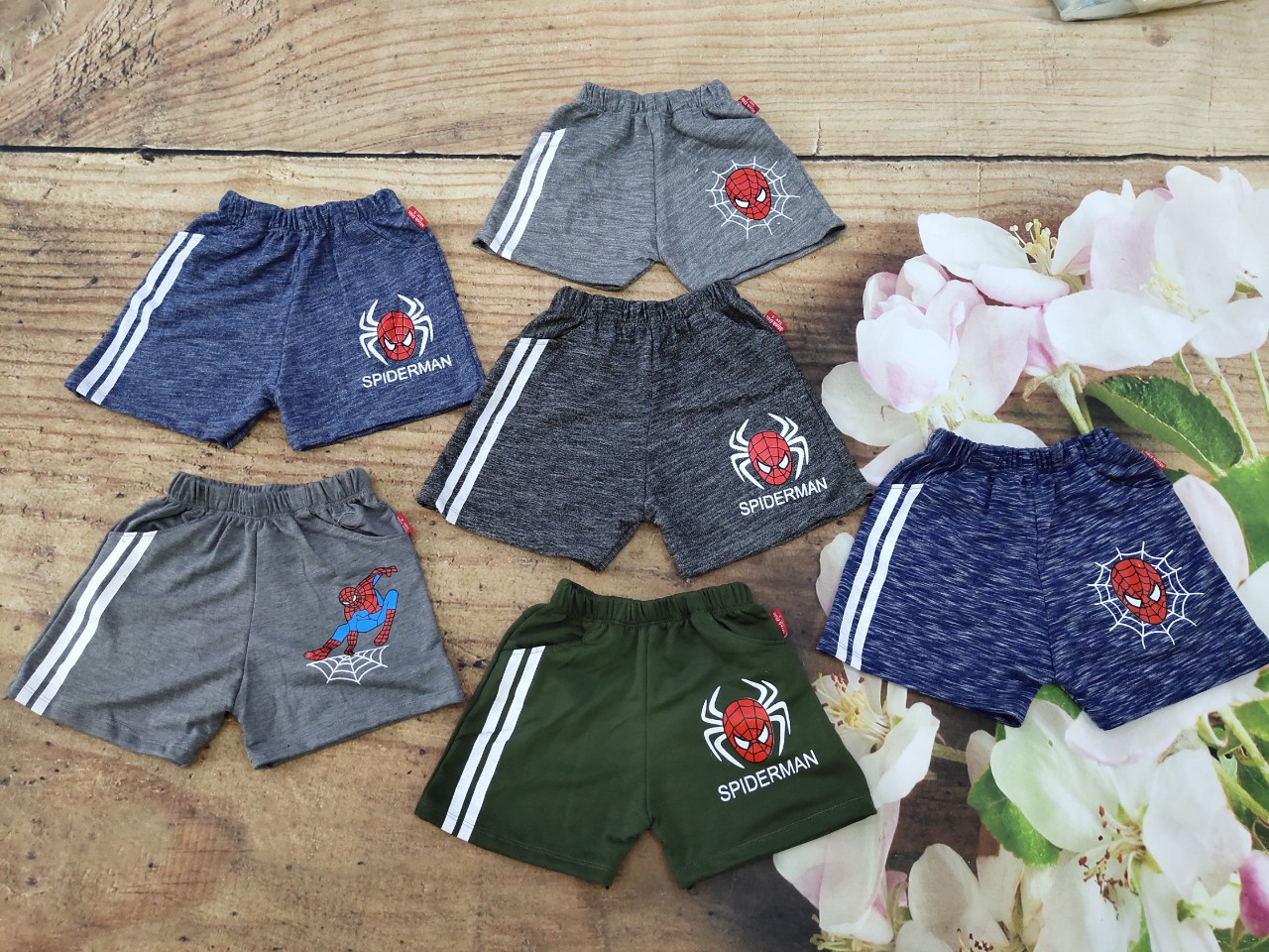Quần đùi size to cho bé từ 20-40kg chất cotton co giãn mềm thoáng mát quần đùi cho bé lớn quần đùi cho bé mập