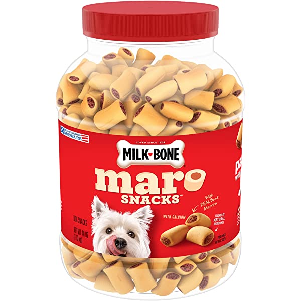Snack bánh thưởng tủy bò milk bone marosnacks cho cún cung cấp canxi