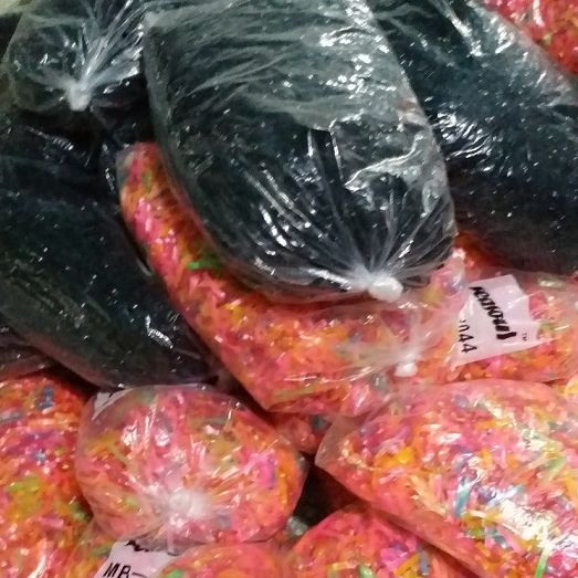 [gói 100gr] Chun Buộc Tóc Siêu Dai Nhiều Màu Sắc Cho Bé