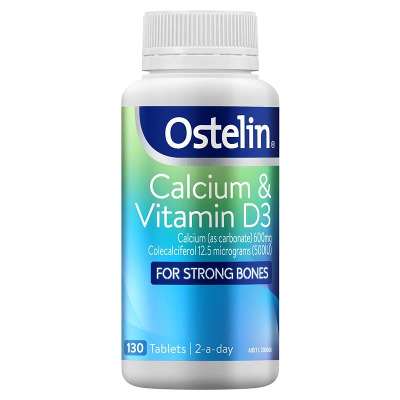 Viên uống ostelin bổ sung vitamin d & calcium của úc 130 viên