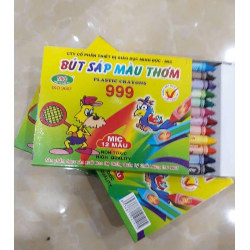 [GIÁ SỈ 8k/Bộ] Sỉ 20 Bộ bút sáp màu thơm MIC 999