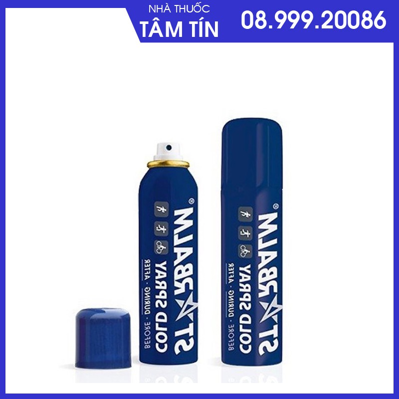 Chai xịt lạnh Starbalm - Hà Lan giảm đau tức thời