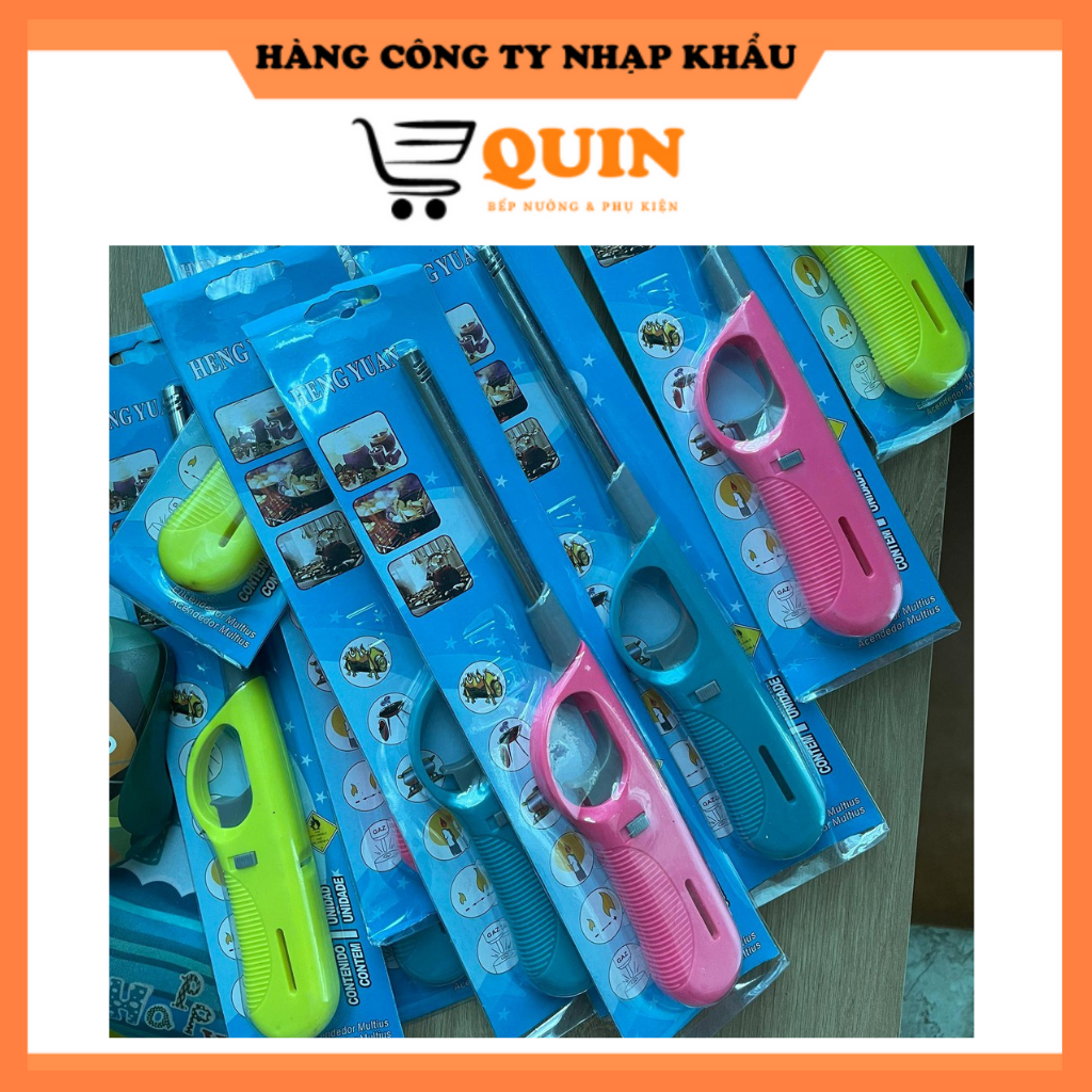 Bật lửa khò bếp ga, súng mồi lửa bếp cồn cán dài Súng mồi lửa an toàn Dụng cụ mồi lửa bếp ga bếp than bếp cồn
