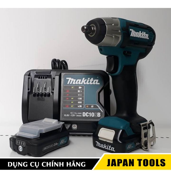 Máy siết bu lông 9.5mm dùng pin 12vmax makita tw140dsae | japan tools