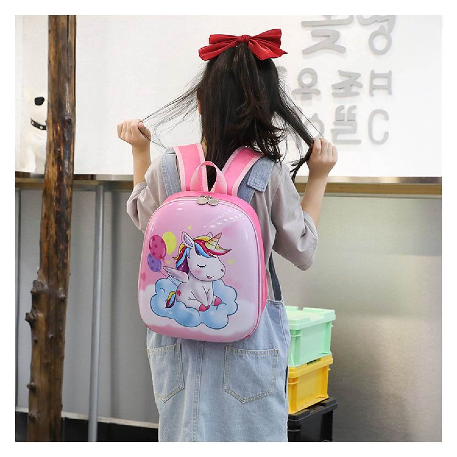 Balo Kỳ Lân Unicorn siêu dễ thương cho bé - balo mẫu giáo siêu nhẹ chống nước chống bụi giá tốt cho trẻ em