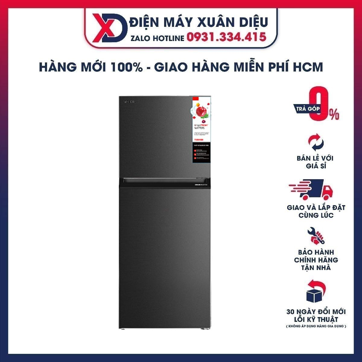 Tủ lạnh toshiba 338 lít gr-rt440we-pmv-mg - bảng điều khiển tinh tế khóa trẻ em đèn led đa hướng hộp làm đá chống trànhệ thống khử mùi diệt khuẩn pure bio