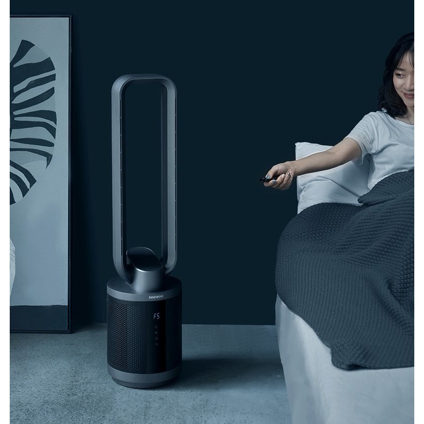 [Trả góp 0%]Quạt không cánh lọc không khí Daewoo F9