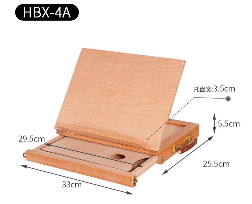 Giá vẽ để bàn hbx-4a , giá vẽ không cần bảng kê
