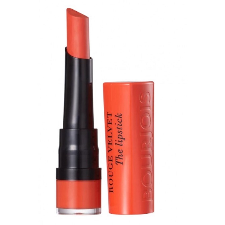 Son bourjois velvet 06 màu cam tươi abrico’dabra