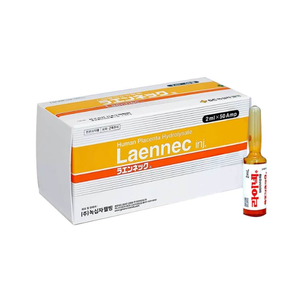[HCM]lẻ 1 ống Tế bào gốc nhau thai tươi Nhật Bản Laennec Placenta Injection 2ml hãng JBP